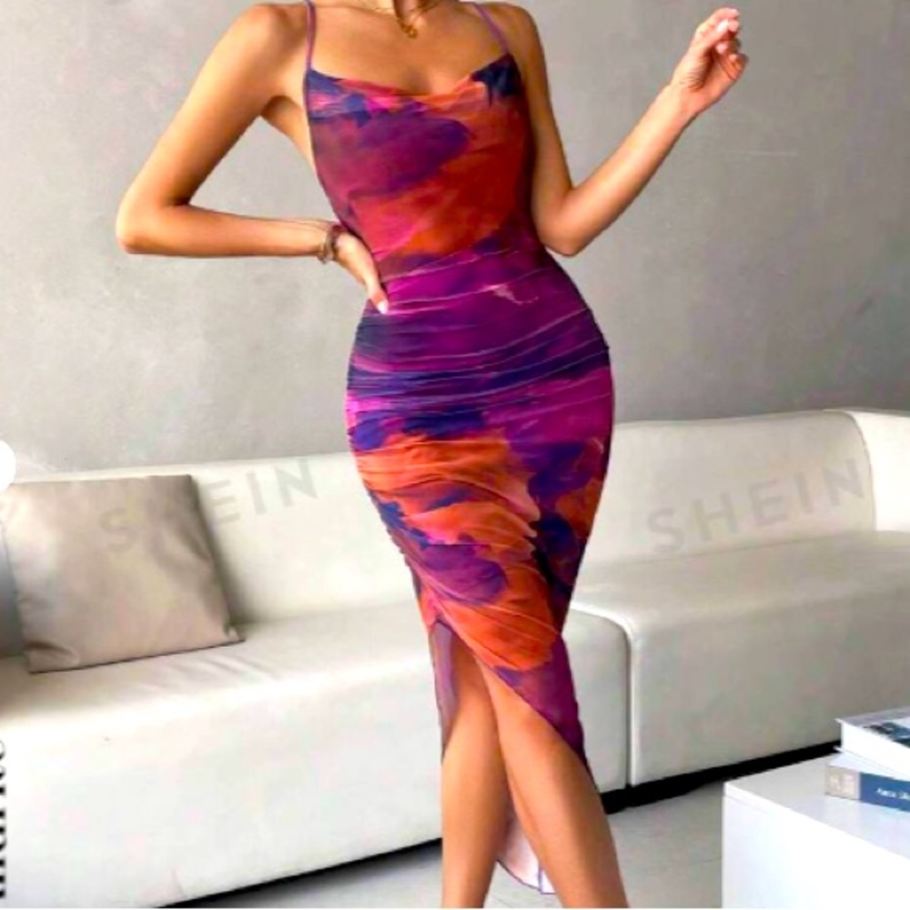 Tie dye dress from SHEIN. New without tags. Never worn.